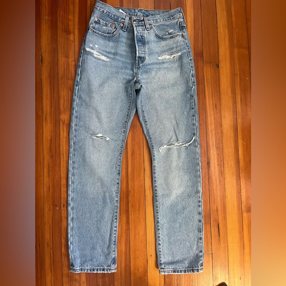 Women's 501 Original-Fit Straight-Leg Jeans Size 26